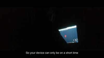 So your device
can only be on a short time... - City of Ghosts