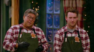 - So we did our version
of an eggs benedict, - Baking It