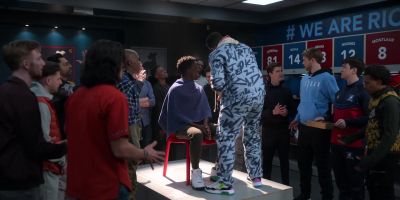 So do we all just stand here... - Ted Lasso