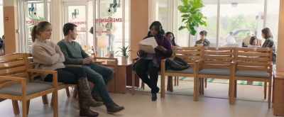 So he doesn't have to wear a
cast or anything? It's just stitches? - Instant Family