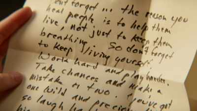 "So, don't forget to
keep living yourself. - Reindeer Games Homecoming