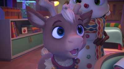 So we don't have to go
through the force field. - Reindeer in Here