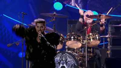 ♪ So, don't stop me now,
Don't stop me - The Show Must Go On: The Queen + Adam Lambert Story