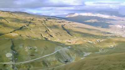So down there is the town of Andi - From Russia to Iran: Crossing Wild Frontier