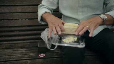 So, egg salad
was something I've been making - The Reluctant Traveler with Eugene Levy