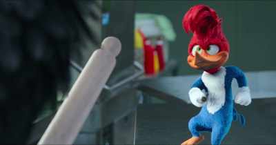 So, it ends with a classic
eggbeater-rolling-pin fight, eh? - Woody Woodpecker Goes to Camp