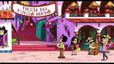 So every year the townspeople - The Casagrandes Movie