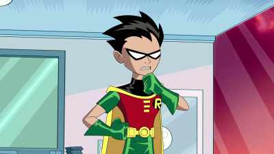 So, if everything on this Earth
is a copy of ours-- - Teen Titans Go! Vs  Teen Titans