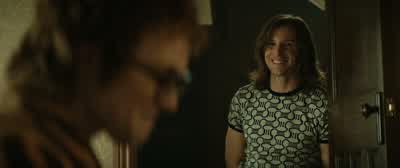 ♪ So excuse me forgetting ♪ ♪ But these things I do ♪ ♪ You see, I've forgotten ♪ ♪ If they're green ♪ ♪ Or they're blue ♪ ♪ Anyway, the thing is ♪ ♪ What I really mean ♪ ♪ Yours are the sweetest eyes ♪ ♪ I've ever seen ♪ - Rocketman