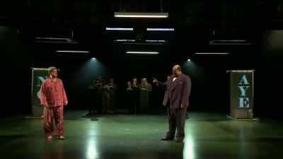 So, it falls on you to do your bit
for the war effort... - National Theatre Live: Nye