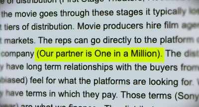 So as far as we understood,
they had vetted everything. - Bad Actor: A Hollywood Ponzi Scheme