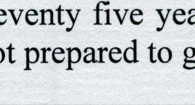 So far as I know
they haven't been able to see - Three Identical Strangers