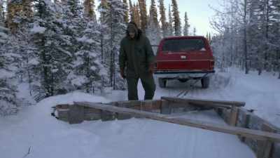 So far the drag itself
is holding up fine. - Life Below Zero: Next Generation