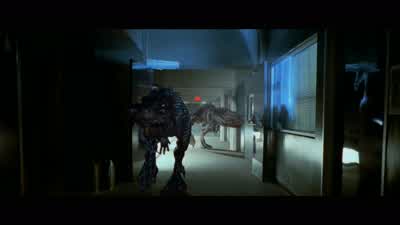 So far they're all trapped inside this building... - Godzilla
