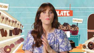 So far, we've learned
that we probably - What Am I Eating? With Zooey Deschanel