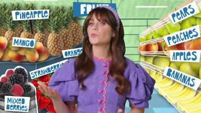 So far we've learned - What Am I Eating? With Zooey Deschanel