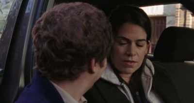 So she figures out the mistake,
takes off the watch, - Person to Person
