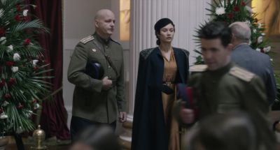So you find her you camel cock Comrade Khrushchev - The Death of Stalin