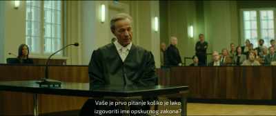 So your first serious
question - The Collini Case