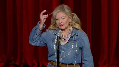 So he fixes it up that I
go in there every day-- - Roseanne Barr: Cancel This!