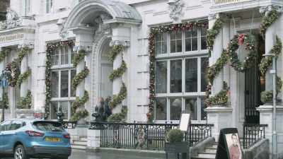 So he flies across the planet, - A Christmas Exchange