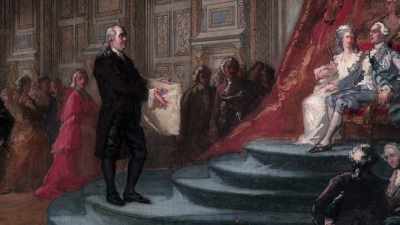 So, Franklin extracted,
in a way, the lifeblood - Benjamin Franklin