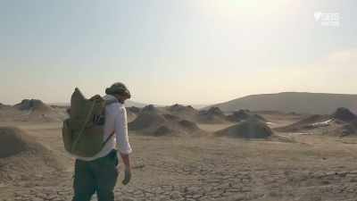So, from far away, they look like
termite mounds or mini mountains, - From Russia to Iran: Crossing Wild Frontier