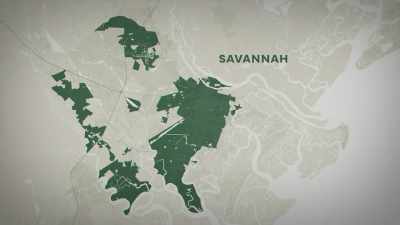 So, from River Street to
Oglethorpe Avenue, - You Are Here