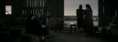So, we gathered
one last time in the hayloft, - Women Talking