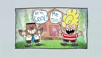 ♪ So George and Harold make comic books ♪ - The Epic Tales of Captain Underpants