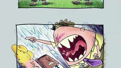♪ So George and Harold make comic books ♪ - The Epic Tales of Captain Underpants