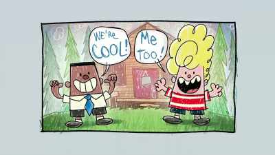 ♪ So George and Harold make comic books ♪ - The Epic Tales of Captain Underpants