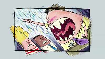 ♪ So George and Harold make comic books ♪ - The Epic Tales of Captain Underpants