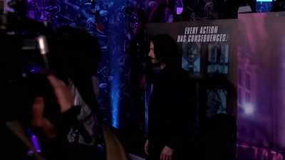 So you get to see John Wick go through - Keanu Reeves: The One and Only