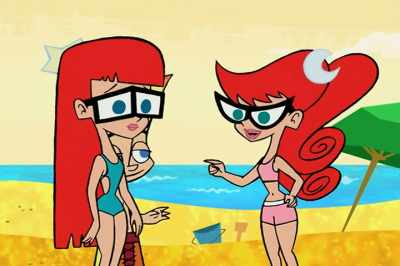 So, we get the tan
and then get the Gil. - Johnny Test