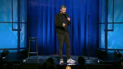 So she gets the syrup,
and she just takes it to her table. - Nate Bargatze: The Greatest Average American