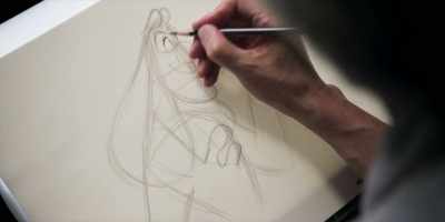 So, give a little more
pressure to the pencil - Sketchbook