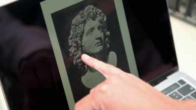 So, it gives you an
expression that he is in a - Lost Treasures of Rome