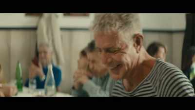 So, giving up on that. [laughs] - Roadrunner: A Film About Anthony Bourdain