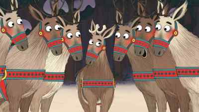 - So glad you made it.
- You deserve a big pat! - The Night Before Christmas in Wonderland