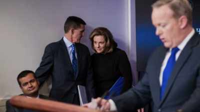 So we go into General Flynn's office - The Plot Against the President