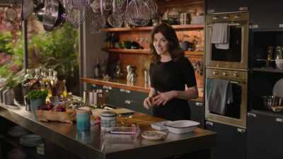 So my golden yoghurt can
mellow in flavour and deepen - Nigella: At My Table