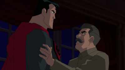 So good, so pure, but you just can't see. - Superman: Red Son