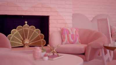 So good, right? To go with
everything else custom in the space. - Trixie Motel