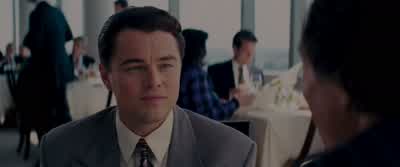 So if you got a client who bought stock at 8and it now sits at 16 he's all fucking happyHe wants to cash in liquidatetake his fucking money and run homeYou don't let him do that Okay'Cause that would make it real Right - The Wolf of Wall Street