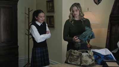 So, you got a
scholarship here, right? - The Boarding School Murders