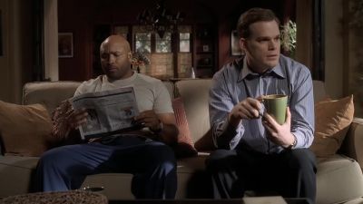 So you got like almost no
haircut yesterday, right? - Six Feet Under