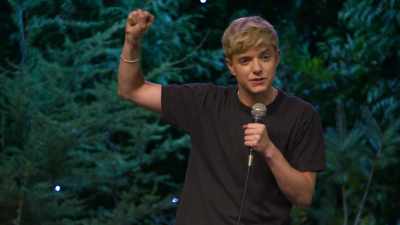 So he grabs onto it
and he uses his last remaining strength - Mae Martin: SAP