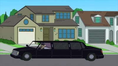 So guess who got put on
chauffeur duty again? - American Dad!