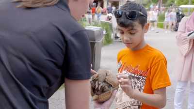 So this hard outer
shell is actually made
out of the same thing - Secrets of the Zoo